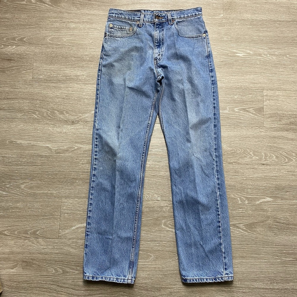 Vintage 90s Levi's 505 Regular Fit Straight Leg Jeans Men's 30x32 Made In USA